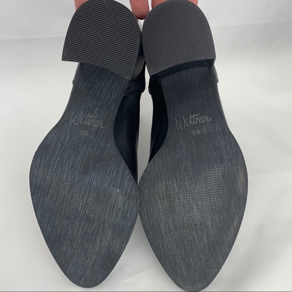 NWT Wittner Honesty Ankle Boot in Black Leather - Picture 7 of 8